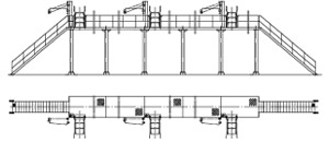 上海HCQ/1-1.6×A型　单侧火车栈桥